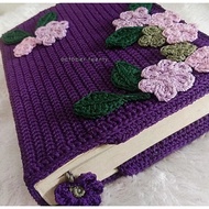 Knitted Quran Cover Quran Cover/ / sampul buku