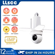LLSEE 4MP Single lens WiFi Camera Full HD Camera New Camera 360 WiFi Monitoring Camera Indoor CCTV C