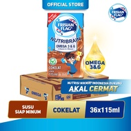 Susu UHT Chocolate Frisian Flag 115ml 1 Dus Isi 36 Pcs / Minuman Rasa Coklat 1 Karton