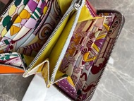 Hermes silk in wallet