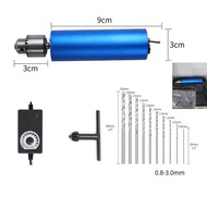 สว่านมือไฟฟ้าขนาดเล็ก อํานาจ 0.3- 4mm เชย 4000-13000RPM หมุนชุดเครื่องมือ ใช้ในไม้ DIY เครื่องประดับ
