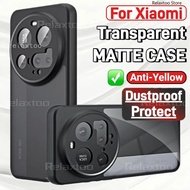 Casing For Xiaomi 15 Xiaomi15 Ultra Pro 15Pro 15Ultra Xiaomi15Ultra 5G Frosted Fashion Matte Clear P