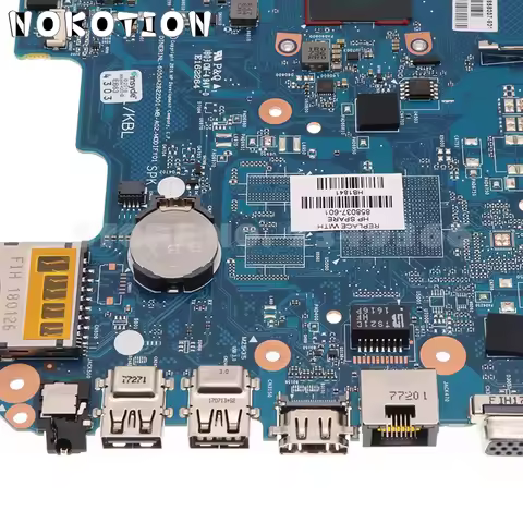 NOKOTION NEW For HP 14-AM 240 G5 Laptop Motherboard 858037-001 858037-601 6050A2822501-MB-A02 SR2EY 