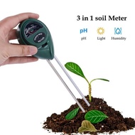 Alat Ukur Test PH Tanah 3in1 - Soil Analyzer Tester Meter