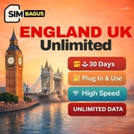 England sim United Kingdom Sim Card UK SIM Kad Unlimited 英国旅游sim卡