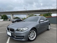 正2015年出廠 F10型 BMW 5-Series Sedan 520d 2.0 柴油 寂靜灰 實跑六萬公里保證！