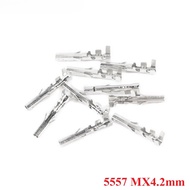 Promotion 500pcs/lot Molex 5557 Terminal Plug Connectors Pitch 4.2 MM Wire Cable Housing MX4.2mm Fem