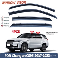 Cross-Border Applicable Changan CS95 Car Rain Block Sun visor Rain Eyebrow Changan CS95 Window visor
