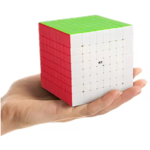 Qiyi Original 8x8 9x9 10x10 11x11 Magic Cube Professional Stickerless Speed Fidget Puzzle Cubo Magic
