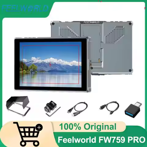 FeelWorld FW759 PRO 7" IPS HDMI On-Camera Touchscreen Camera Monitor