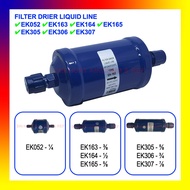 LIQUID LINE FILTER DRIER EK052 EK163 EK164 EK165 EK305 EK306 EK307 EK-052 EK-163 EK-164 EK-165 EK-30