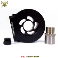 BATTLEBEE M26x1.5 Aluminum Alloy Car Gauge Oil Temp Sensor Pressure Adapter For Hyundai TERRACAN Gra