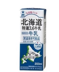 北海道 - 北海道特選3.6牛乳 200毫升