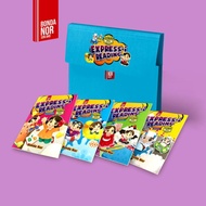 (HOT ITEM)Buku Express-i Reading BI, Smart English for Beginners Bonda Nor 4 buah