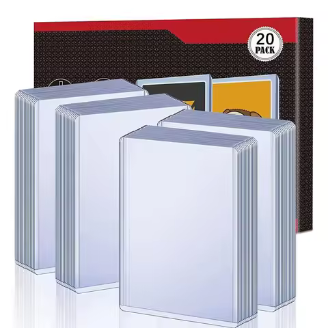 35PT Board Game Cards Outer Protector 3X4" Gaming Trading Card Holder Sleeves for Football Basketbal