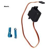Three Wire Metal Gear Servo with Servo Arm Servo Rod for  144001 124019 124018 A959-B A959 RC Car Up