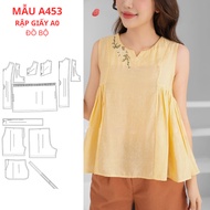 PAPER SHEET A0 WOMEN'S HOME WEAR-A453