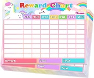 Chore Chart for Kids Dry Erase Reward Chart Reusable Self-Adhesive Behavior Chart for Home Classroom