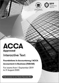 FIA Foundations of Accountant in Business FAB (ACCA F1) : Interactive Text by BPP Learning Media (UK edition, paperback)