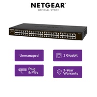 NETGEAR GS348 48-Port Gigabit Unmanaged Desktop /  Rackmount Switch