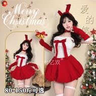 Holiday Bunny Cosplay Suit - Knitted Design