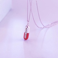 Detective Conan Necklace Ring Anime Merchandise Haiyuan Ai Jewelry APTX4869 Cartoon Pendant