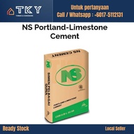 [SELANGOR/KL only]  CIMA NS Portland-Limestone Cement-(50kg)- 40bag/pallet -[TKY]