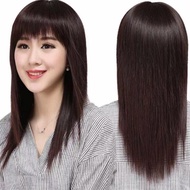 50cm-100% Human Hair Wigs For Women Short Wigs Natural Looking Fashion Type for Female Full Machine