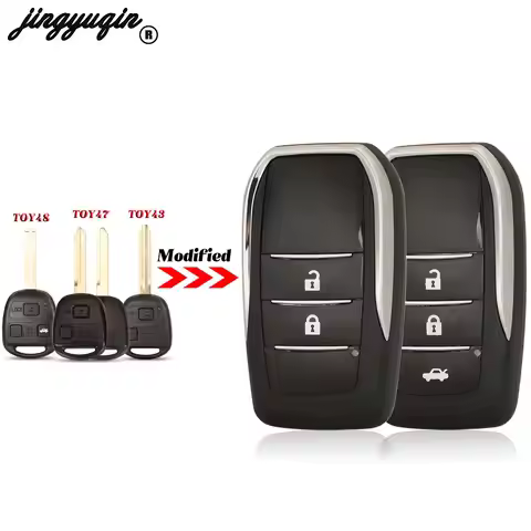 jingyuqin Modified For Toyota Yaris Prado Tarago Camry Corolla Land Cruiser Fit Lexus GX470 LS300 LS