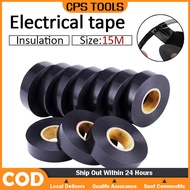 Electrical tape 15M /8M/3M 1 pack/electrical tape/tapes/electical 1PC Black Tape Wire high-quality