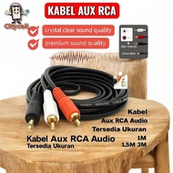 2in1 AV AUX Cable 3.5mm Jack to RCA Audio Cable 1M 1.2M 1.5M 2in13m Universal Audio Cable Length 1 M