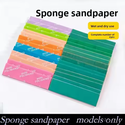 Hobby Grade Wet Dry Sanding Sheets Waterproof Abrasive Paper for Model Making Gate Removal Polishing