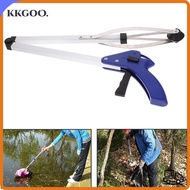KKGOO Trash Grabber, Alloy Extender Garbage Picker, Household Folding Grabber Pick Up