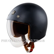 Mũ bảo hiểm 3/4 kính âm Royal M139 chính hãng