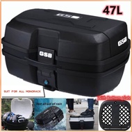 【Malaysia Stock】Box GSB 47L Motorcycle Box GIVI Box lc135 Top Box Motor Box Extra Trunk Waterproof U