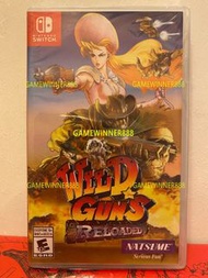 《今日快閃價》全新 Switch NS遊戲 荒野之槍 狂野神槍 重裝上陣 西部神槍手 Wild Guns Reloaded 美版英文版