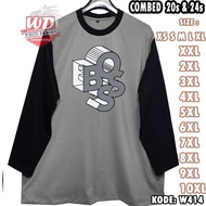 LONG SLEEVE T-SHIRT CODE W414 JUMBO SIZEBIG 2XL 3XL 4XL 5XL 6XL 7XL 8XL 9XL 10XL