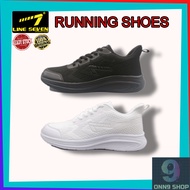 LINE7 S 2520/2739/2665 WHITE BLACK MEN JOGGING SHOES  ASKAR RUNNING SHOES OUTDOOR SHOES SPORT SHOES 