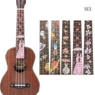 NEX Thin Inlay Sticker Guitar Inlay Sticker 23inch Ukulele Fretboard Note Decal