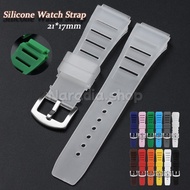 21*17mm Waterproof Silicone Watchband for Richard Mille Rubber Watch Strap Men Women Sport Wristband