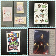(🇸🇬🚚💨AUTHENTIC) minion cogimyun stitch winnie the pooh piglet iron man chip n dale kuek ezlink card 