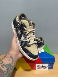 Size 11 Nike SB Dunk Low x Travis scott Origin Authentic Sneakers 100%