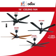 Kronos Kipas Siling By Deka 5 Blade Ceiling Fan (56”) KFF5PGM 5RCF F5P SNF5 DK10 DK10BK DS288 DS 288