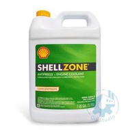 《油工坊》Shell 殼牌 ZONE 水箱精 COOLANT 3.785L 100% 全濃縮 抗凍、降溫、防銹美國原裝