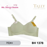 TALLY BRA BH 1378 I CUP C I 1/2 CUP BUSA TIPIS I TANPA KAWAT I TALI LEPAS PASANG I KAIT 2 I SIZE 34 