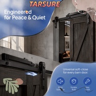 TARSURR 2 set Barn Door Damper Kit, Quiet Upgraded Barn Door Soft Close Mechanism, Soft Close Easy I