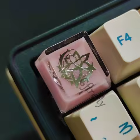 Honkai Impact 3 Keyboard Cap Stereoscopic Kforce Elysia Epoxy Exquisite Ambitus High Quality Appeara