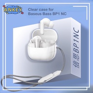 for Baseus Bass BP1 NC Case Protective Transparent Clear TPU Covers Bluetooth Earphone Shell Headpho