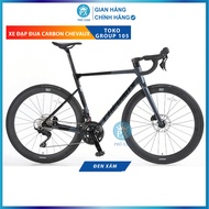 XE ĐẠP ĐUA CHEVAUX TOKO Carbon T800 Groupset Shimano 105 siêu nhẹ trục boost