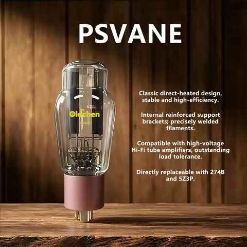 PSVANE 5U4G-S Vacuum Tube-OLDCHEN,Replacement for 274B, Hi-Fi Audio Tube for Amplifier